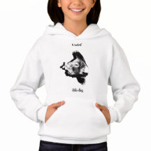 Flickans Pullover Hoodie