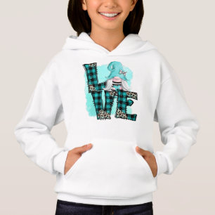 Flickans Pullover Hoodie T Shirt