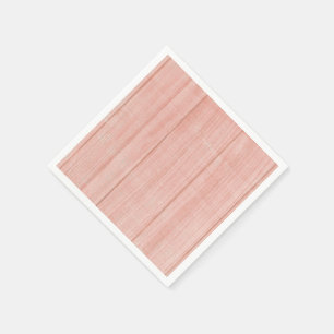 Flickans Rustic Rosa Wood Shabby chic Tea Party Pappersservett