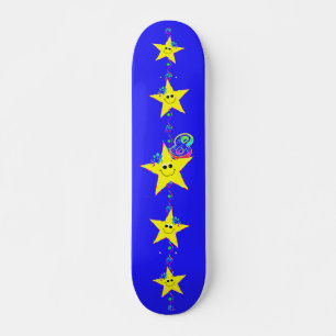 Flickans stjärnor nummer 8 Skateboard