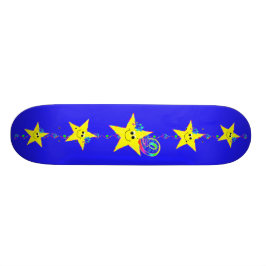 Flickans stjärnor nummer 9 Skateboard