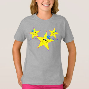Flickans stjärnor T-shirt