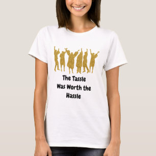 Flickans Studenten t-shirt. Studenten T Shirt