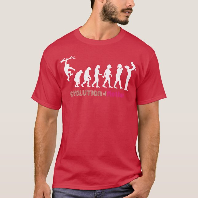 Flickans utveckling i Mor T Shirt (Framsida)