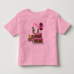 Flickapa: Jag är 2 dagars Tshirts