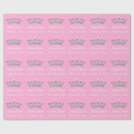 FlickaPrincess Wrapping Skyla över brister Presentpapper