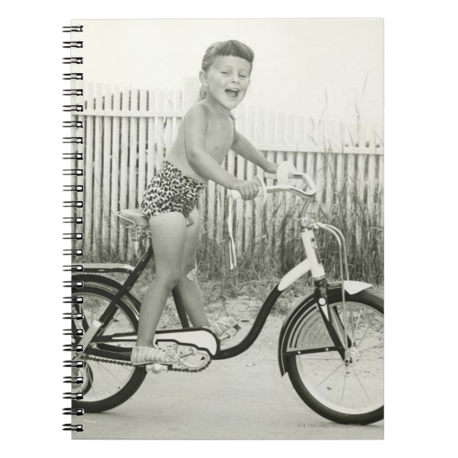 Flickaridningcykel Anteckningsbok (Framsidan)