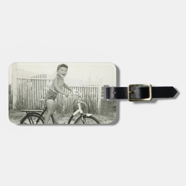 Flickaridningcykel Bagagebricka (Horisontell Framsida)