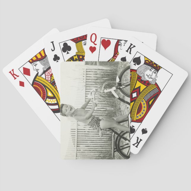 Flickaridningcykel Casinokort (Baksidan)