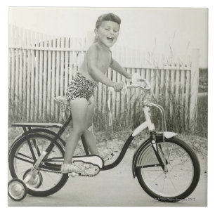 Flickaridningcykel Kakelplatta