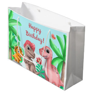 Flickas dinosaur- födelsedag