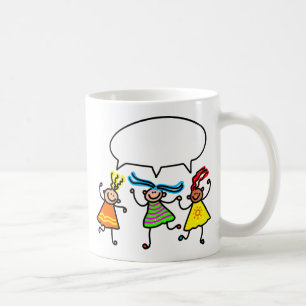 Flickasamtal Kaffemugg