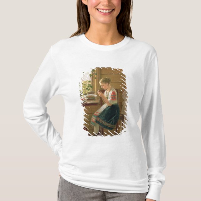 Flickaskalningsbär, 1880 tee (Framsida)