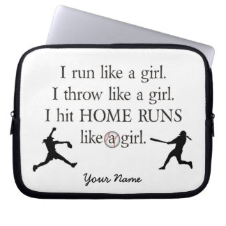Flickasoftballlaptop sleeve