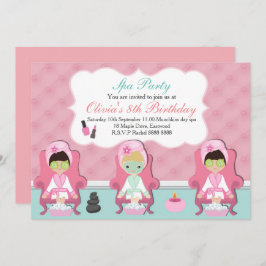 FlickaSpainbjudan skämmer bort partyinbjudan Inbjudningar