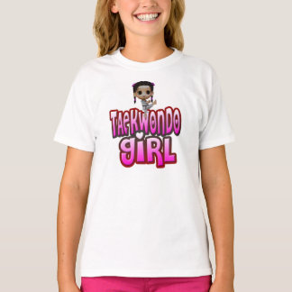 FlickaTaekwondo skjorta Tee