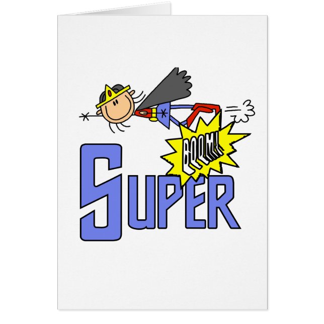 FlickaTOPPEN Hälsningskort (Framsidan)