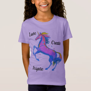 FlickaUnicornT-tröja T Shirt