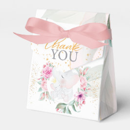 Flickbabydusch Elephant Elegant Presentaskar