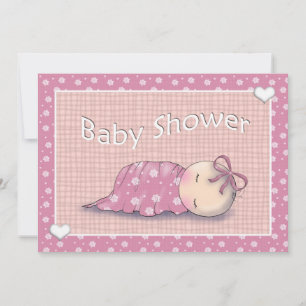Flickbarnsbabyshopsinbjudningar Inbjudningar