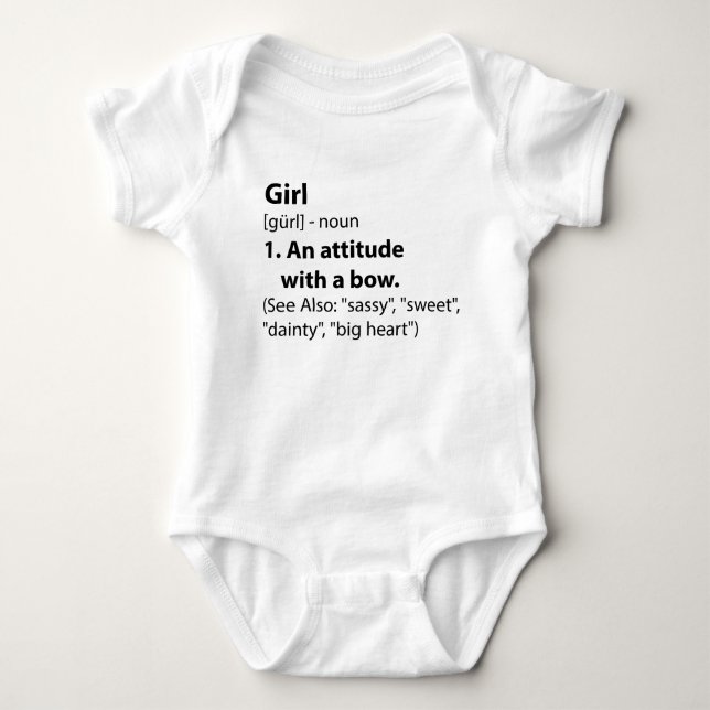 Flickdefinition Tee Shirt (Framsida)