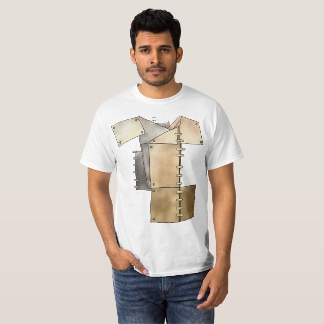 Flickenhemd T Shirt (Hel framsida)