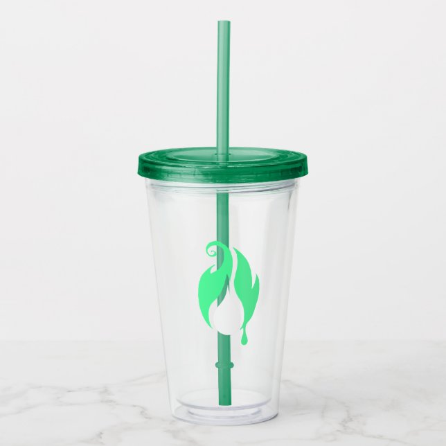 Flickerfluid™ Tumbler Take Away Mugg (Framsida)