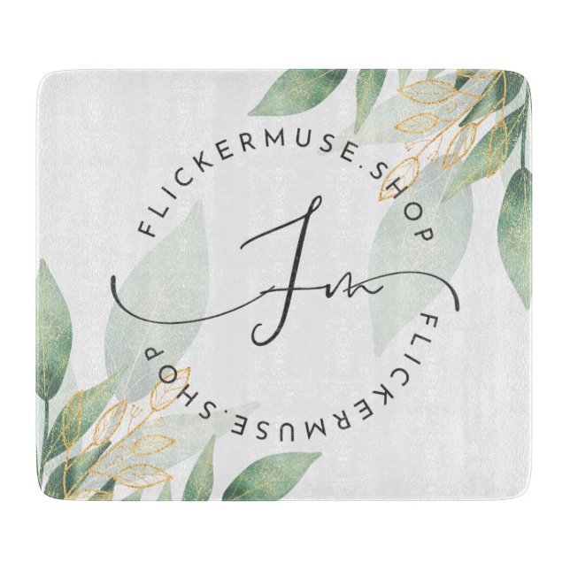 Flickermuse Chopping Board (Framsidan)