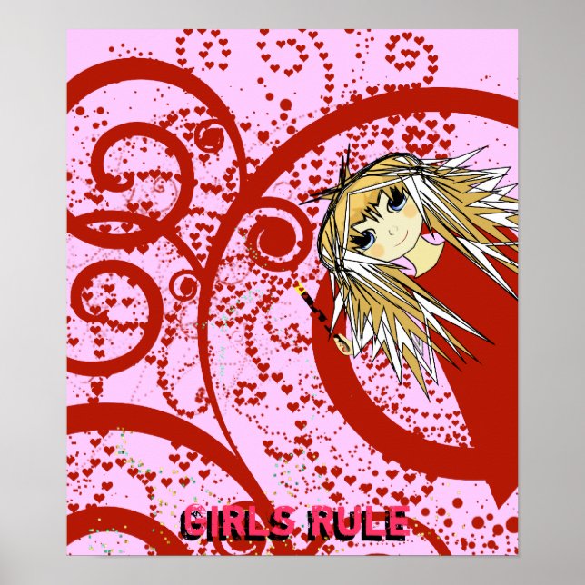 Flickerregel Poster (Framsidan)