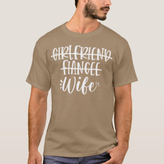 Flickflicka i Girlkompis Fiancee Makfe Funny Mor D T Shirt