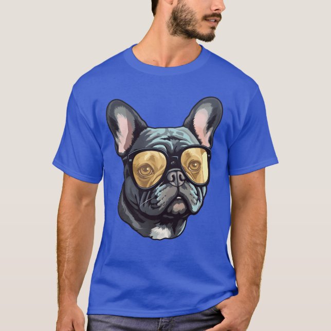 Flickflicka i hund t shirt (Framsida)