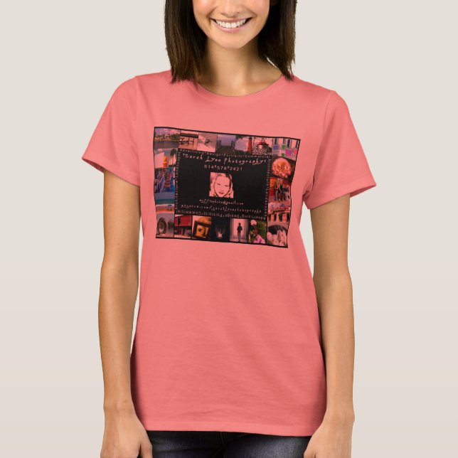 Flickfotografer Tee Shirt (Framsida)