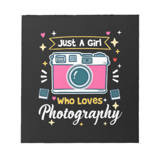 Flickfotografi Anteckningsblock