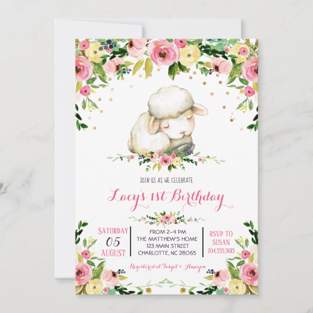 Flickgårdars inbjudan att föda upp får (Framsida)