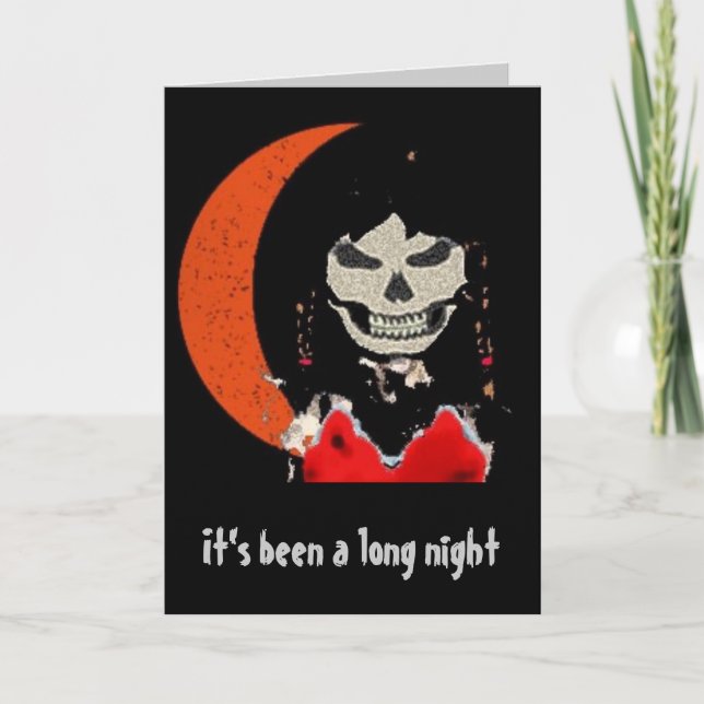Flickghoul, det har varit en lång natt kort (Framsida)