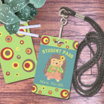 Flickhedgehog student hall pass