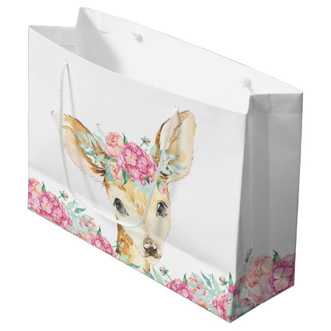 Flickhjort Babyshower (Framsidan Vinklad)