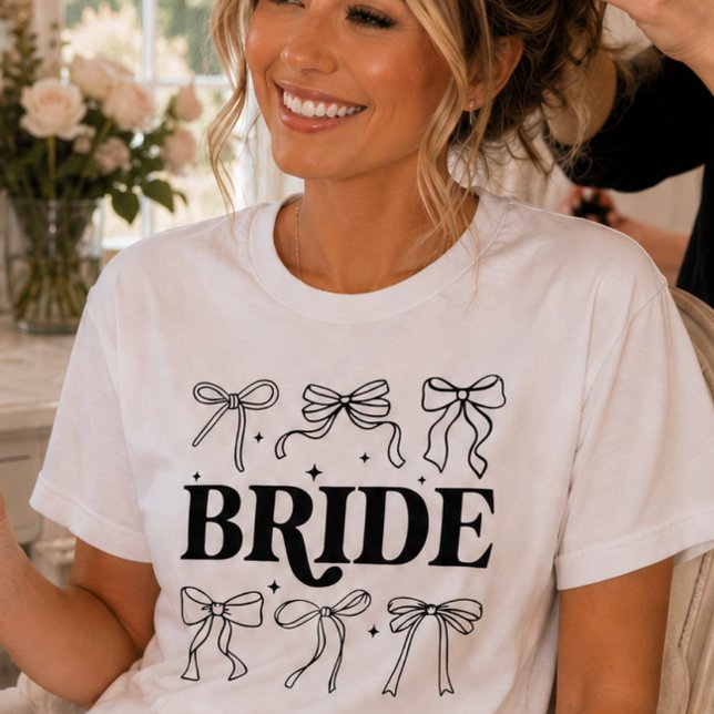 Flickig bröllopsdag, brudvisning, mottagningsmidda t shirt (Skapare uppladdad)
