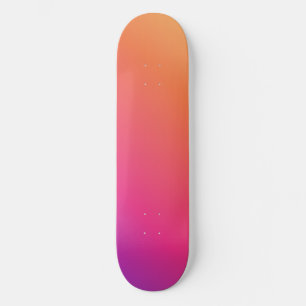 Flickig estetisk färgrik mini skateboard bräda 18,5 cm