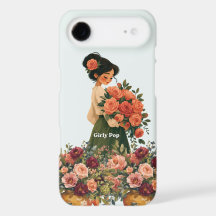 Flickig Pop Blomsterhandlare Telefonfodral
