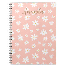 Flickigt monogram färgglatt blommönster 