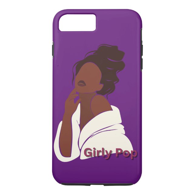 Flickigt popp telefonfodral  Case-Mate iPhone skal (Baksida)