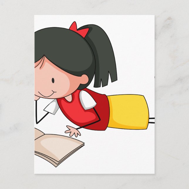 Flickläsning Vykort (Framsida)