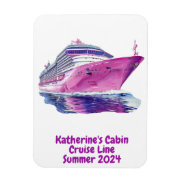 Flickls Bachelorette Friends Anpassningsbar Cabin  Magnet