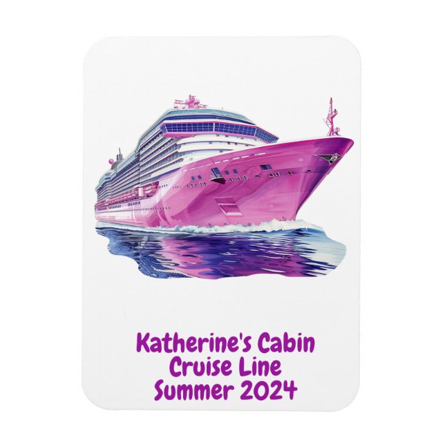 Flickls Bachelorette Friends Anpassningsbar Cabin  Magnet (Vertikal)