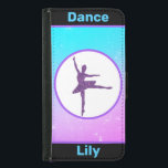 Flickls Dance Pastel Personlig Wallet Case Plånboksfodral För Samsung Galaxy S5<br><div class="desc">Fallväska för Girls Dance Pastel Personlig</div>