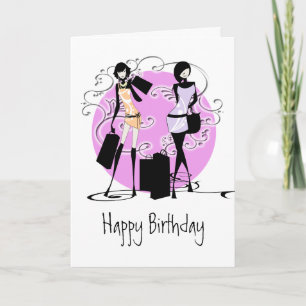 Flickls girly mode divas kompisar PERSONALIZE Kort