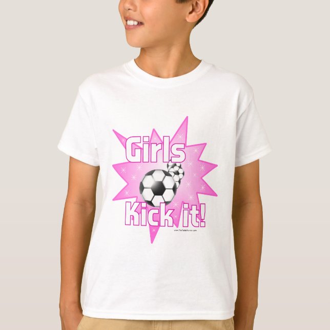 Flickls Kick T-shirt (Framsida)