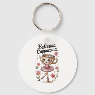Flickls Kids Meme Italie Brainrot Ballerina Cappuc Nyckelring