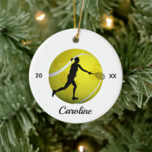 Flickls Tennis World Boll & Player Hennes Namn Kid